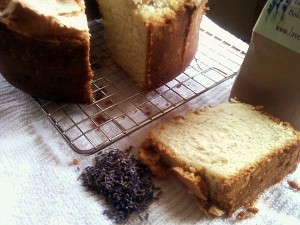 Lavender Pound Cake