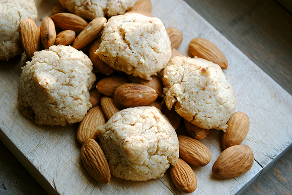 Salted Almond Butter Cookies