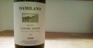 Damilan Langhe Arnes Wine from the Chelsea Wine Vault
