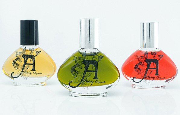 A Perfume Organic: (from left to right) Urban Organic, Green, and Perfumed Wine, Rosé