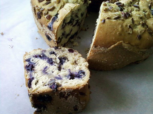 Blueberry Pecan Cake