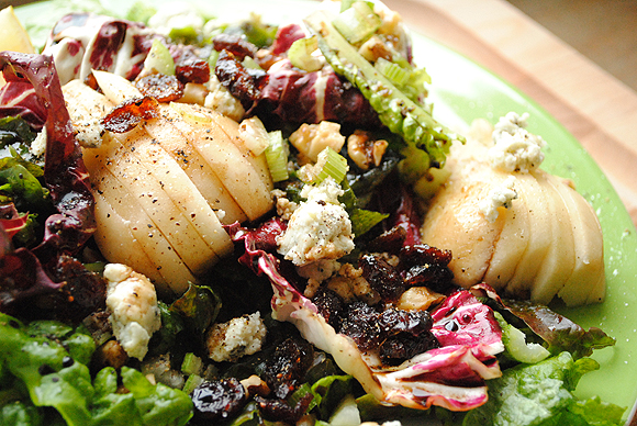 A sweet and savory Winter salad.