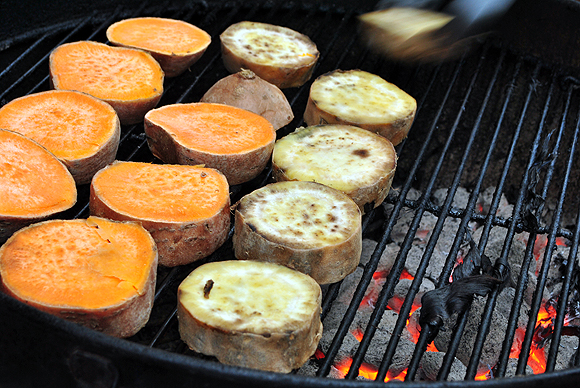 Sweet Potatoes on the Grill
