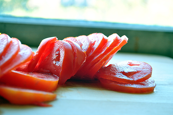 Slice Plum Tomatoes