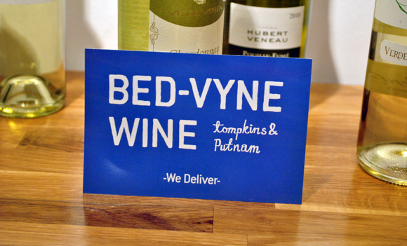 Bed-Vyne Wine Shop Postcard