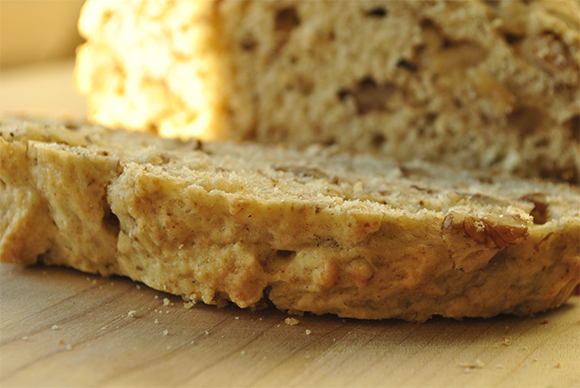 Quick Buttermilk Walnut Bread