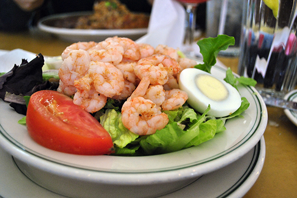 Shrimp Salad at the Gumbo Shop