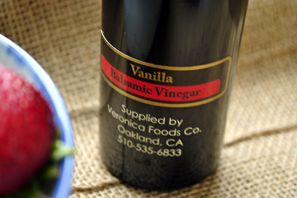 Vanilla Balsamic Vinegar