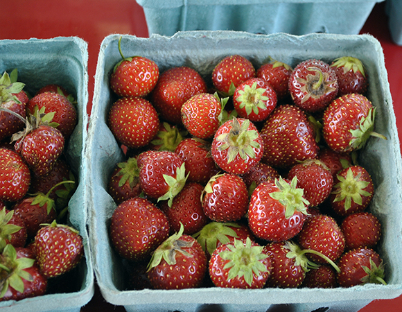 Strawberries by the quart