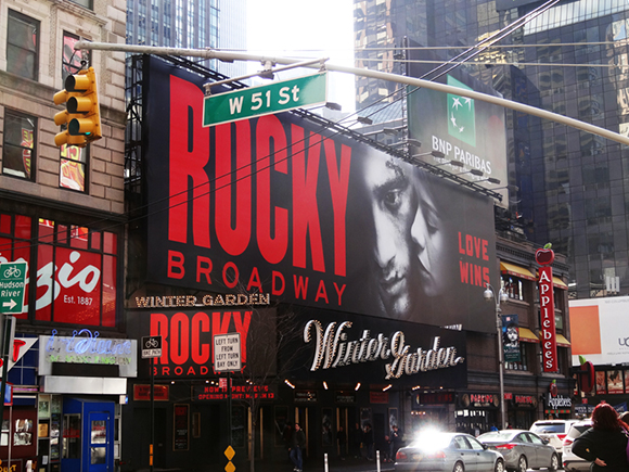 Rocky the Musical Billboard
