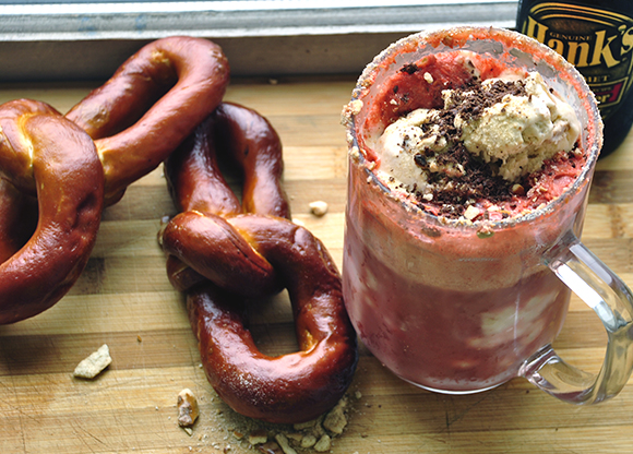 Philly Root Beer & Pretzel Float by Nicole Taylor