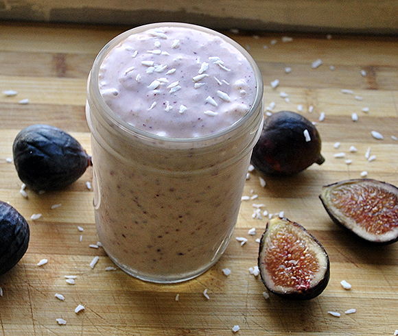 #SmoothieNumbers 21: Fig and Coconut Milk