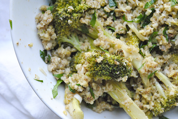Broccoli and Freekeh Salad