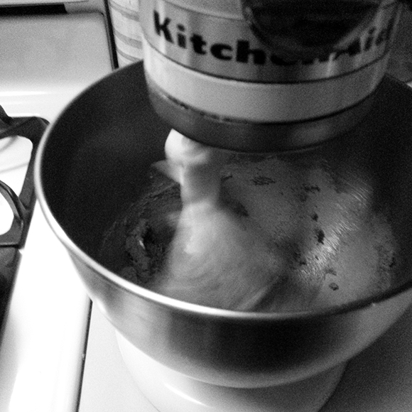 Mixing Cookie Dough