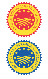 The European Union's PDO and PGI-Logos
