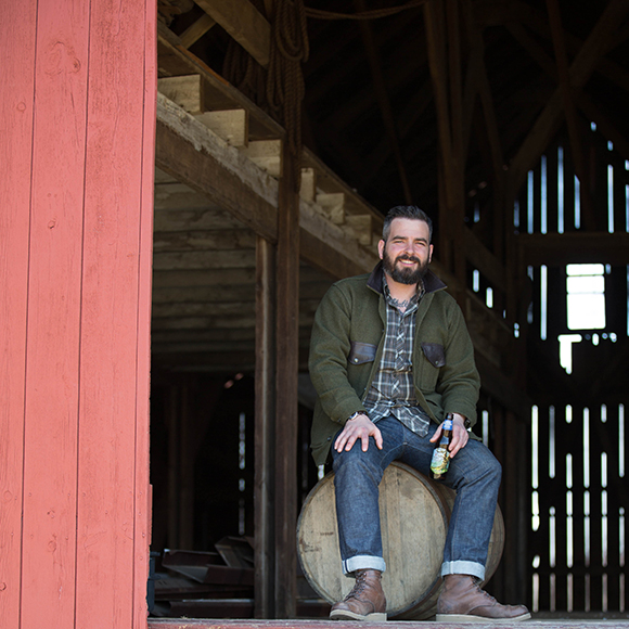Ryan at the Angry Orchard, Angry Orchard's new home for research and development in New York’s Hudson Valley. 